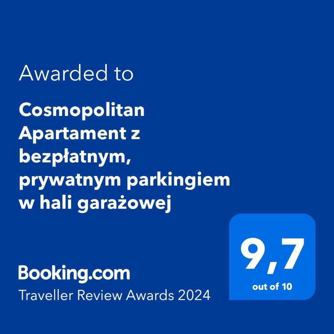 Cosmopolitan Apartament Z Bezplatnym, Prywatnym Parkingiem W Hali Garazowej Stary Toruń Extérieur photo